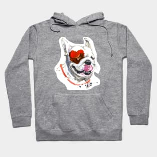 Bulldog valentine Hoodie